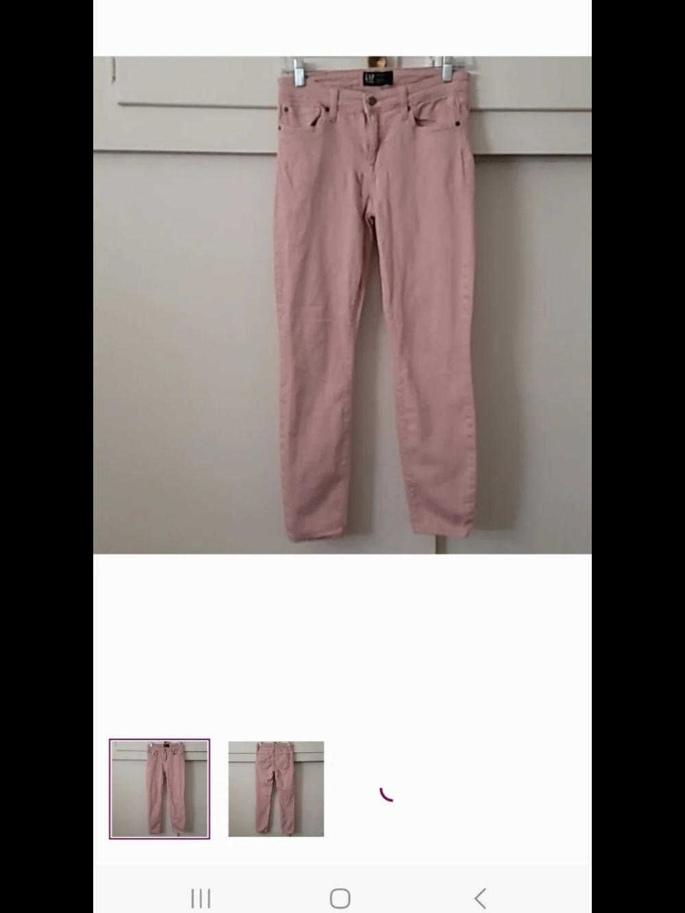 refuge Pastel Mauve Slim Jeans